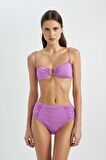 DeFacto Regular Fit Yüksek Bel Bikini Altı-Fall in Love B7469AX24SMPR442