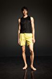 DeFactoFit Regular Fit Baskılı Kısa Boy Sporcu Deniz Şortu B5991AX24HSGN639