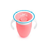Munchkin Mucize  360° Alıştırma Bardağı, 6ay+, 207ml, Pembe