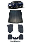 Citroen C4X 2023 Model 5D Premium Ekstra Havuzlu Paspas Ve Bagaj Havuzu Set