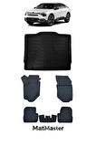 Citroen C4 2023 Model 5D Premium Ekstra Havuzlu Paspas Ve Bagaj Havuzu Set
