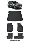 Dacia Duster 4x4 2014 Model 5D Premium Ekstra Havuzlu Paspas Ve Bagaj Havuzu Set