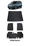 Fiat Doblo 2024 Model 5D Premium Ekstra Havuzlu Paspas Ve Bagaj Havuzu Set