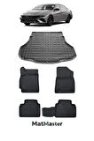 Hyundai Elantra 2026 Model 5D Premium Ekstra Havuzlu Paspas Ve Bagaj Havuzu Set
