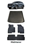 Jaecoo 7 2025 Model 5D Premium Ekstra Havuzlu Paspas Ve Bagaj Havuzu Set