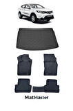 Nissan Qashqai 2021 Model 5D Premium Ekstra Havuzlu Paspas Ve Bagaj Havuzu Set