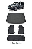Peugeot Partner 2009 Model 5D Premium Ekstra Havuzlu Paspas Ve Bagaj Havuzu Set