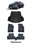 Renault Megane 4 2022 Model 5D Premium Ekstra Havuzlu Paspas Ve Bagaj Havuzu Set