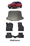Seat Ateca 2026 Model 5D Premium Ekstra Havuzlu Paspas Ve Bagaj Havuzu Set