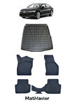 Volkswagen Passat B8 2020 Model 5D Premium Ekstra Havuzlu Paspas Ve Bagaj Havuzu Set
