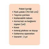 Gulz Lindo Oyun Parkı Bebek Beşik 70x120 Cm