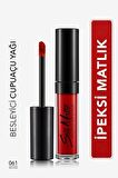 Flormar Silk Matte Yüksek Pigmentli & Mat Bitişli Nemlendirici Likit Ruj