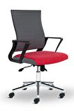 Asbir Mobilya Plus Metal Ayaklı Çalışma Koltuğu Ev Ve Ofis Sandalyesi 55100