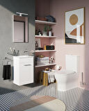 VitrA Integra 131-003R009 İnce Klozet Kapağı, Yavaş Kapanır, Kolay Çıkabilir, Beyaz