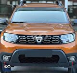 Dacia Duster Krom  Sis Farı Çerçevesi 2 Prç. 2018 Üzeri P.Çelik