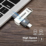 Kodak 128 Gb Type C ve USB 3.2 Flash Bellek Otg Çift Giriş Premium