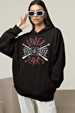 Spider Slayers Baskılı Unisex Oversize Örümcek Adam Hoodie