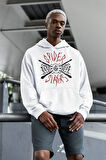 Spider Slayers Baskılı Unisex Oversize Örümcek Adam Hoodie