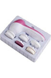 5 In 1 Pilli Yüz Temizleme Peeling Fırça Seti Güzellik Bakım Seti Beautiful Care Massager 1 Adet
