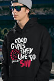 Good Girls They Like To Sın Blink-182 Unisex Oversize Hoodie