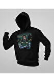 2026 Doctor Doomsday Baskılı Unisex Oversize Marvel Hoodie