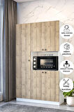 Çok Amaçlı 5 Kapaklı Kiler Dolabı/ Mikrodalga dolabı/ Mini Fırın Dolabı