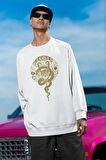 Avengers Loki Baskılı Unisex Oversize Yenilmezler Sweatshirt