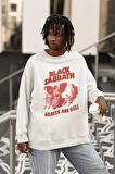 Black Sabbath Heaven And Hell Yazılı Unisex Oversize Müzik Grubu Sweatshirt