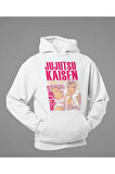 Jujutsu Kaisen Itadori Yuji Baskılı Unisex Oversize Anime Hoodie