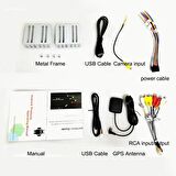 7 inch 2Din 2/32gb. Yeni 5Volt +Usb li ön Ekran+CARPLAY ile Gerçek 2gb Ram'li Universal Android 13