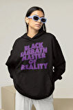 Anime Baskılı Unisex Oversize Black Sabbath Master Of Reality Hoodie