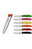 Victorinox 6.7633.5 Soyma Bıçağı 5 Adet Tırtıklı Ağız 5 Li Farklı Renk 8cm