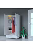 Mobilique 90cm 2Kapaklı Gardrop Byz