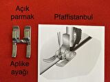 PFAFF AÇIK APLİKASYON AYAĞI - 820213096 - UYUMLU MODELLER İÇİN AÇIKLAMA KISMINA BAKINIZ.
