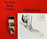 PFAFF KIVIRMA AYAĞI 2mm. - 820220096 - UYGUN MODELLER İÇİN AÇIKLAMA KISMINA BAKINIZ.
