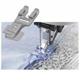 PFAFF KIVIRMALI DANTEL DİKME AYAĞI - 820931096 - UYMLU MODELLER İÇİN AÇIKLAMA KISMINA BAKINIZ.