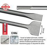 SDS MAX GENİŞ KESKİ 18X400X50 mm