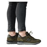 HAMMER JACK 19250 HAKİKİ DERİ HAKİ YEŞİL COMFORT CASUAL SPOR AYAKKABISI
