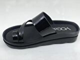 VOGA 1740 SİYAH RUGAN COMFORT CASUAL Kadın TERLİK