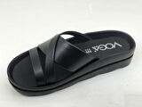VOGA 1736 SİYAH CİLT COMFORT CASUAL ANATOMİK GÜNLÜK TERLİK