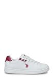 U.S.POLO ASSN COSTA 4FX BEYAZ BORDO COMFORT CASUAL ANATOMİK SNEAKER