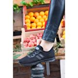 JUMP 24853 SİYAH SİYAH COMFORT CASUAL ANATOMİK SPOR AYAKKABI