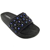 PIENN 20037  007 NAZAR BONCUK SİYAH COMFORT CASUAL ANATOMİK TERLİK