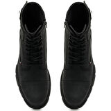 U.S.POLO ASSN PET ROS SİYAH BAĞCIKLI FERMUARLI GÜNLÜK ERKEK BOT