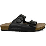 LUMBERJACK MENDY 4FX SİYAH COMFORT ANATOMİK TOKALI GÜNLÜK TERLİK
