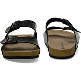 LUMBERJACK MENDY 4FX SİYAH COMFORT ANATOMİK TOKALI GÜNLÜK TERLİK
