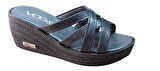 VOGA 2027 SİYAH CİLT DOLGU TABAN COMFORT CASUAL GÜNLÜK TERLİK