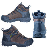 Bulldozer Outdoor Bot Nubuk Deri Kahverengi 250004