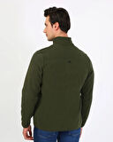 6001 Regular Fit Anti-Pilling Tüylenme Yapmayan Bato Yaka Kışlık Erkek Polar