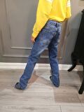 Booss Slim Fit Randım Erkek Çocuk Denim Kot Pantolon 1099